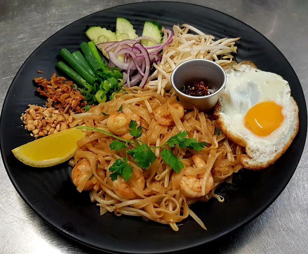Pad Thai Aux Crevettes